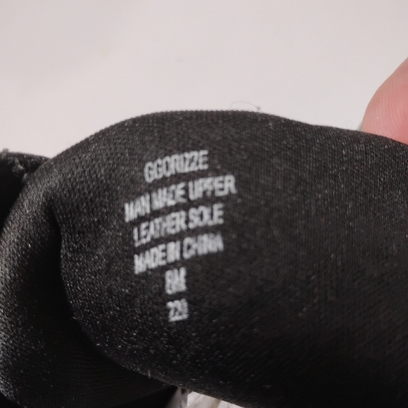 G by Guess Size 8 High Top Black Lace Up Sneakers Shoes - Picture 5 of 12